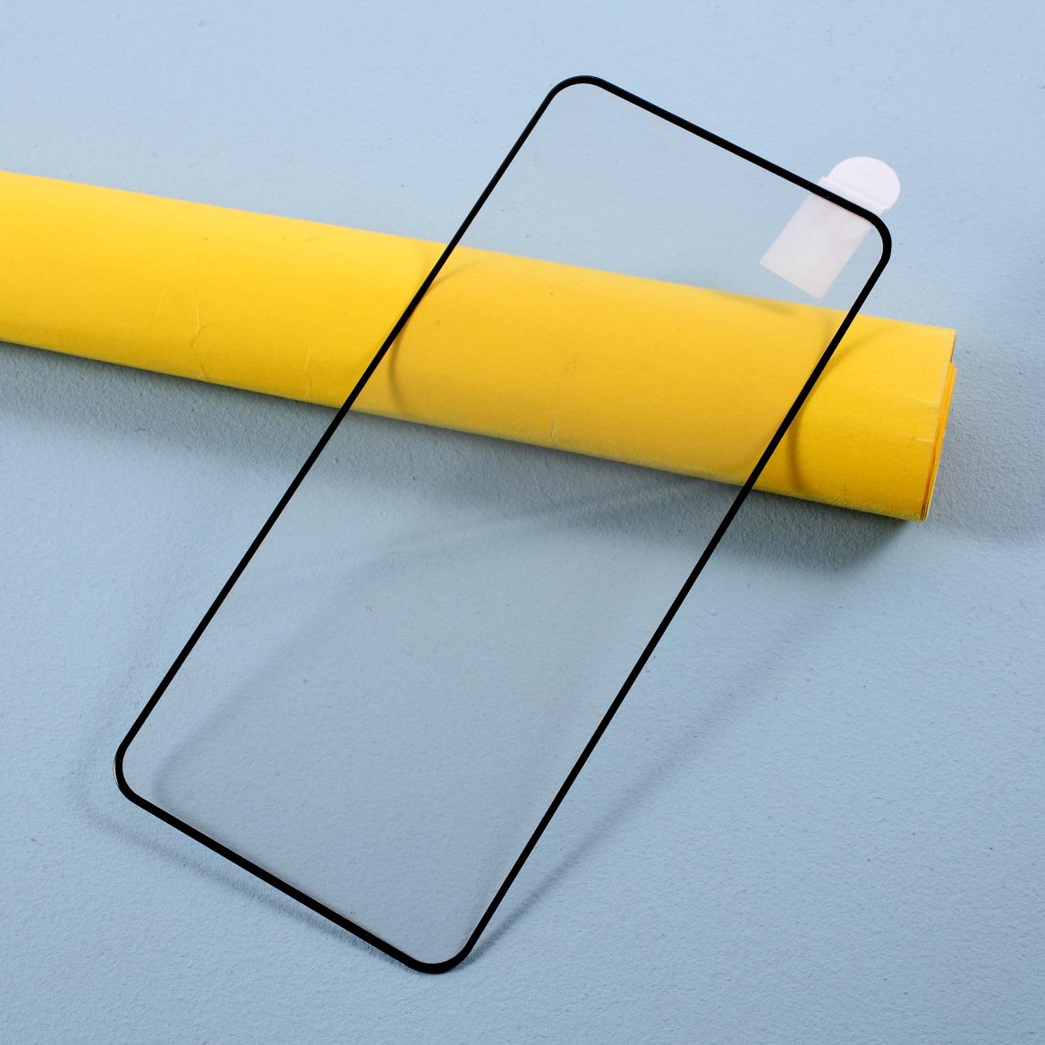 

Full Coverage Screen Shield for Xiaomi Poco X3 Silk Printing Tempered Glass Protector (Full Glue) Type A