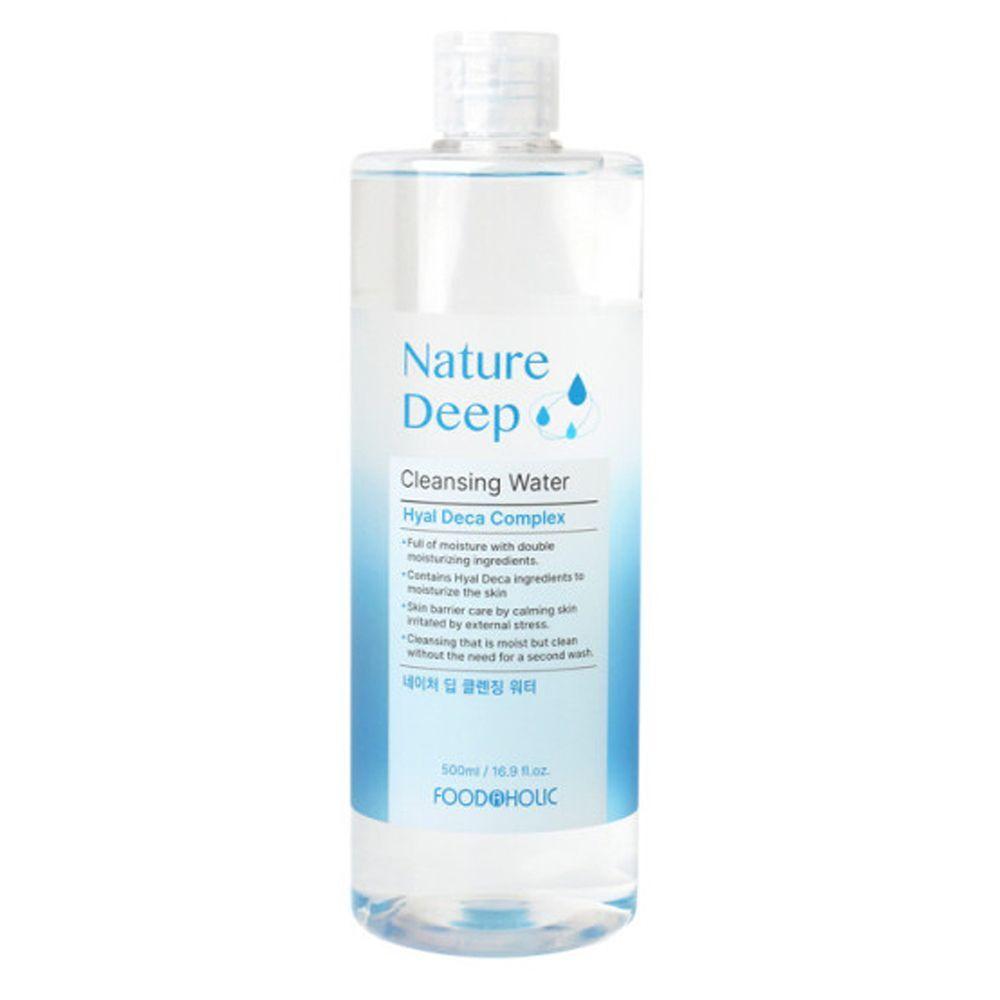 500ml of gentle and comfortable cleansing water with a mildly acidic GLHTEIZC formula