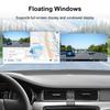 USB Front Dash Camera Universal Car DVR for Android System with ADAS Plug in the SD Card, Night Vision Loop Recording 1080P HD