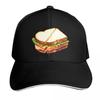 Ham Sandwich Pattern Baseball Cap Summer Hat Hat Beach Golf Hat Genuine Mountaineering Womens Beach Outlet Unisexs