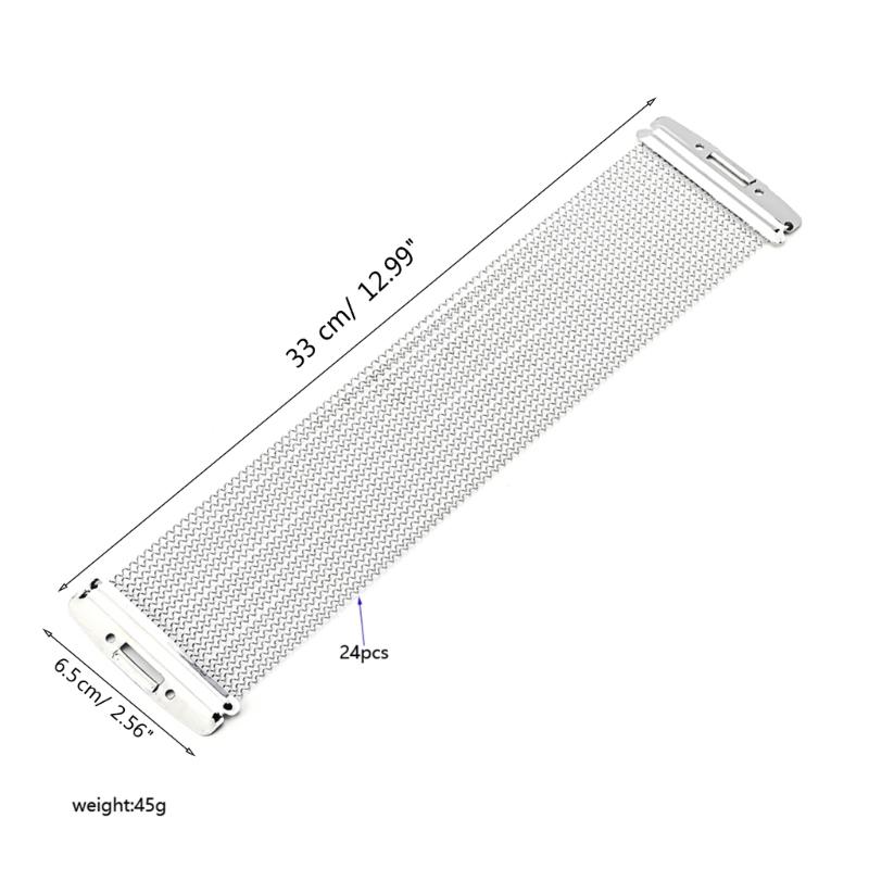 24 Strands Snare Wire Steel Snare Drum Wire Straps Snare Drum Replace Parts Durable Box Drum Snare Wire Replacement
