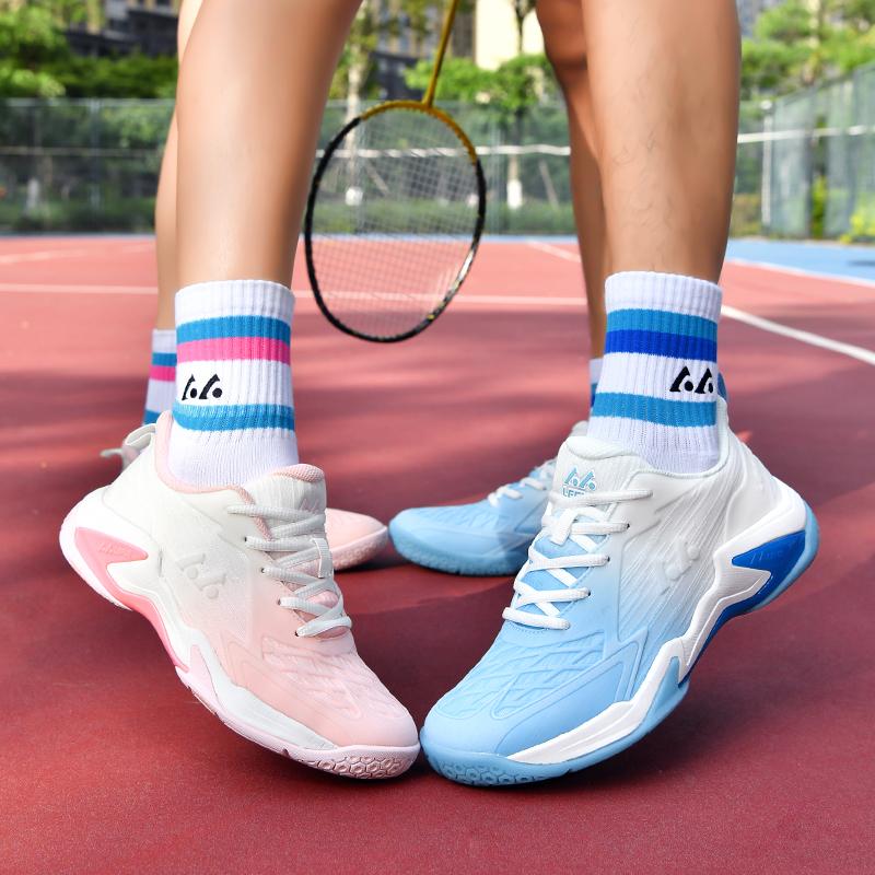 LEFUS Unisex Sneakers Breathable Badminton Shoes Professional Training Shoes Mens Table Tennis Shoes Sneakers for Women