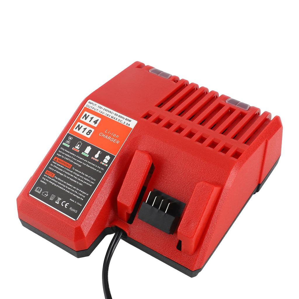 14V‑18V Fast Li Battery Charger Multi Levels Guard Safe Li Ion Battery Charger for M12