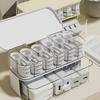 Reisekabel-Organizer: Praktische Aufbewahrungsbox für Computer-, Telefonladegeräte und Netzkabel