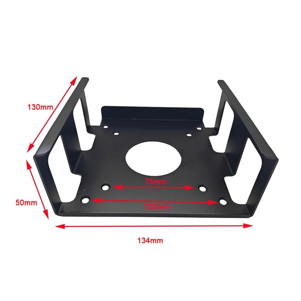 Bottom Mount Desktop Stand Hanging Design Under Desk Desk Bottom Bracket Cooling Function for Mac Studio Mac mini M4 / M4 Pro