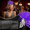 1920s Feather Headpiece Sequin Girls Hair Hoop Exquisite Feather Headdress Party Hair Accessories