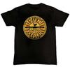 Sun Records Full Circle Graphic Print Mens T-Shirt S-4XL