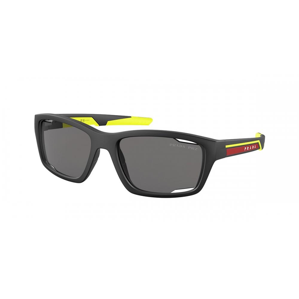 Солнцезащитные очки Prada Linea Rossa с поляризацией для мужчин Ps 04ys Matte Black/57-18-140