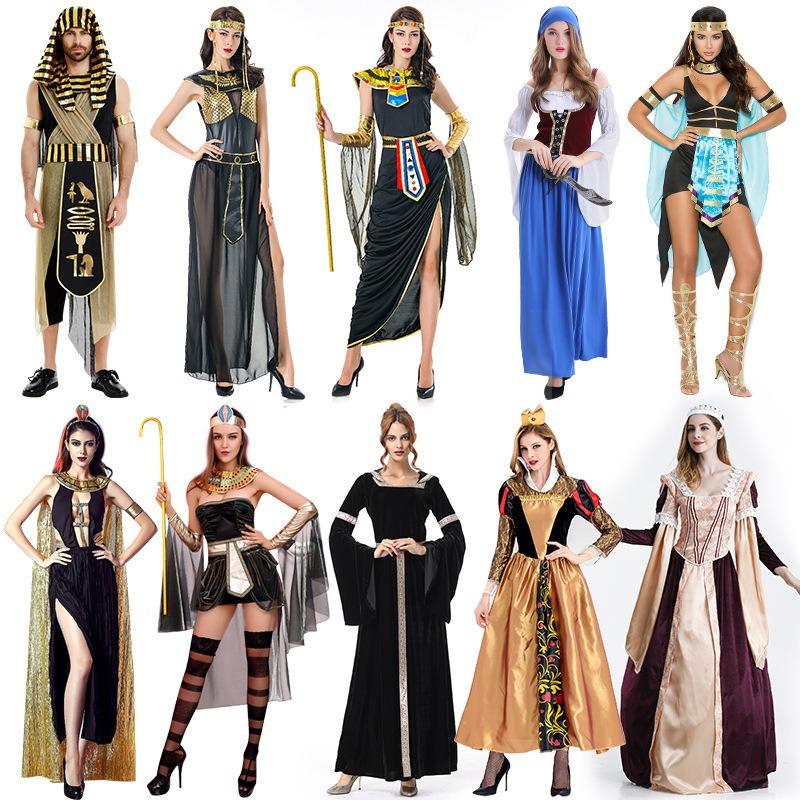 Halloween Adult Costume Cleopatra Ancient Costume Queen of the Nile Show Costume