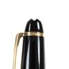 Great MONTBLANC Fountain Pen Meisterstck White Star Black Gold 14K Mens Used