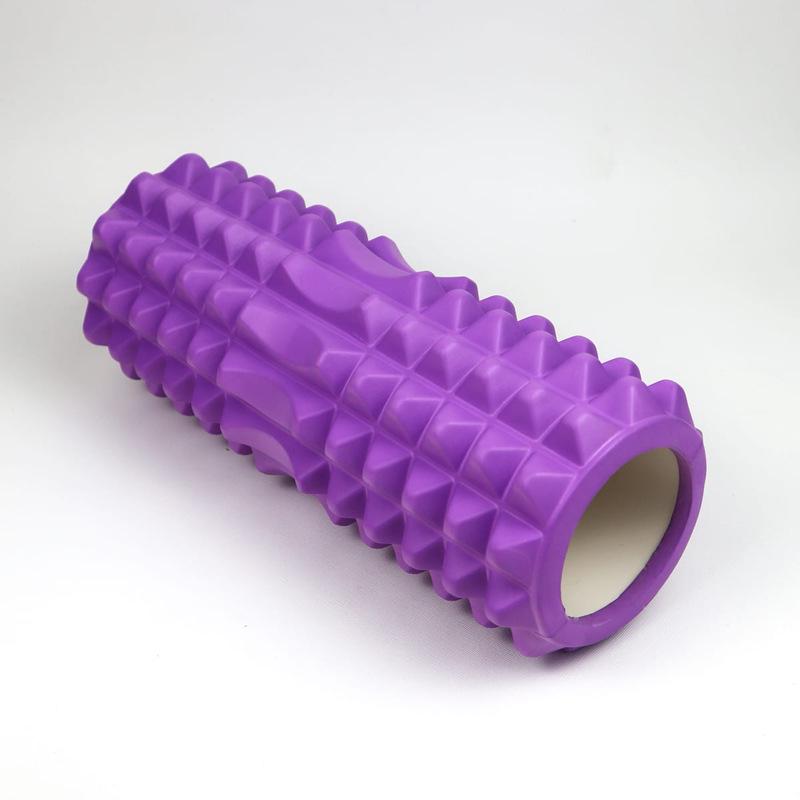 Eco-Friendly EVA Massage Roller - Muscle Relaxation  Yoga Stretching Stick фиолетовый
