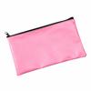 Waterproof Pencil Pouch Faux Leather Bank Deposit Bag Practical Money Cash Case  Office Storage