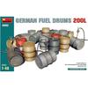 Miniart 1/48 Scale German 200L Fuel Drum Plastic Model MA49002