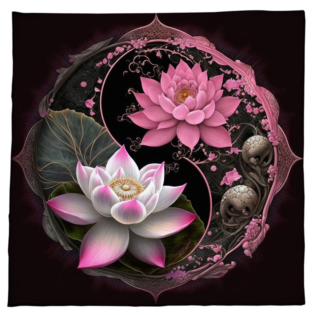 Divinations Cards Table Cloth Tapestry Flower TaiChi Tarot Tablecloth Astrologys Witchcrafts Deck Cloth Wall Decor