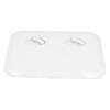 Deck Access Hatch Inspection Cover UVResistant with Lock for Marine Boat 1714x1238in(White )