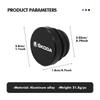 For Skoda 1/2PCS Car Logo Cigarette Lighter Dust Plug Button Socket Protective Cover Kodiaq Octavia 2 3 Rapid Karoq Fabia Kamiq