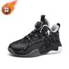 Boys' Velvet Basketball Shoes 2025 Autumn and Winter New Professional Student Training Children's Non-slip Sports Shoes Entity