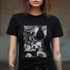 Black Mass Occult T-shirt, Satanic Print Unisex Top, Witchcraft Top,
