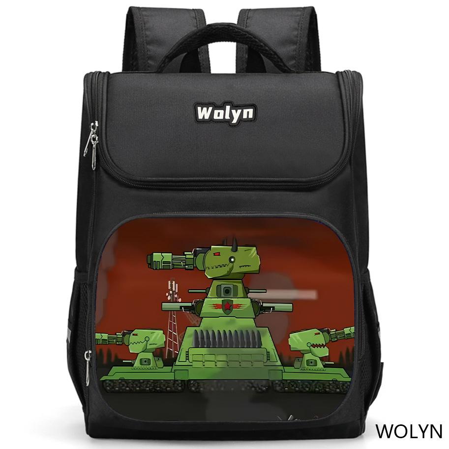 

World of Tanks KV44 Spine Protection Backpack for Boys - Grades 1-5 Small (Grades 1-2)