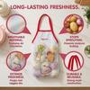 Breathable Kitchen Hanging Bag Cartoon Storage Mesh Bag  Ginger Garlic Potatoes Onions