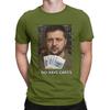 Ukraine I Have Cards Zelensky Men T Shirts Ukrainian Humorous Tees Short Sleeve Crew Neck T-Shirt 100% Cotton Plus Size Clothes