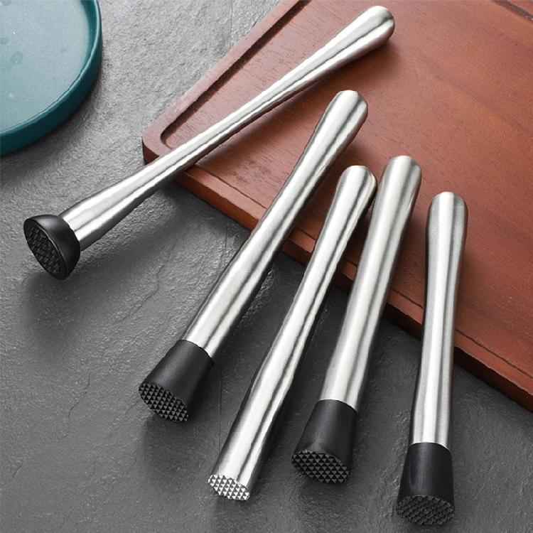 8.26/8.46In Omnipotent Stainless Steel Fruit Crusher for Bar Drink Seasoning