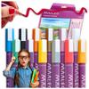 Acrylic Markers 12 Colors Waterproof Markers for Ceramics, Fabrics, Glass