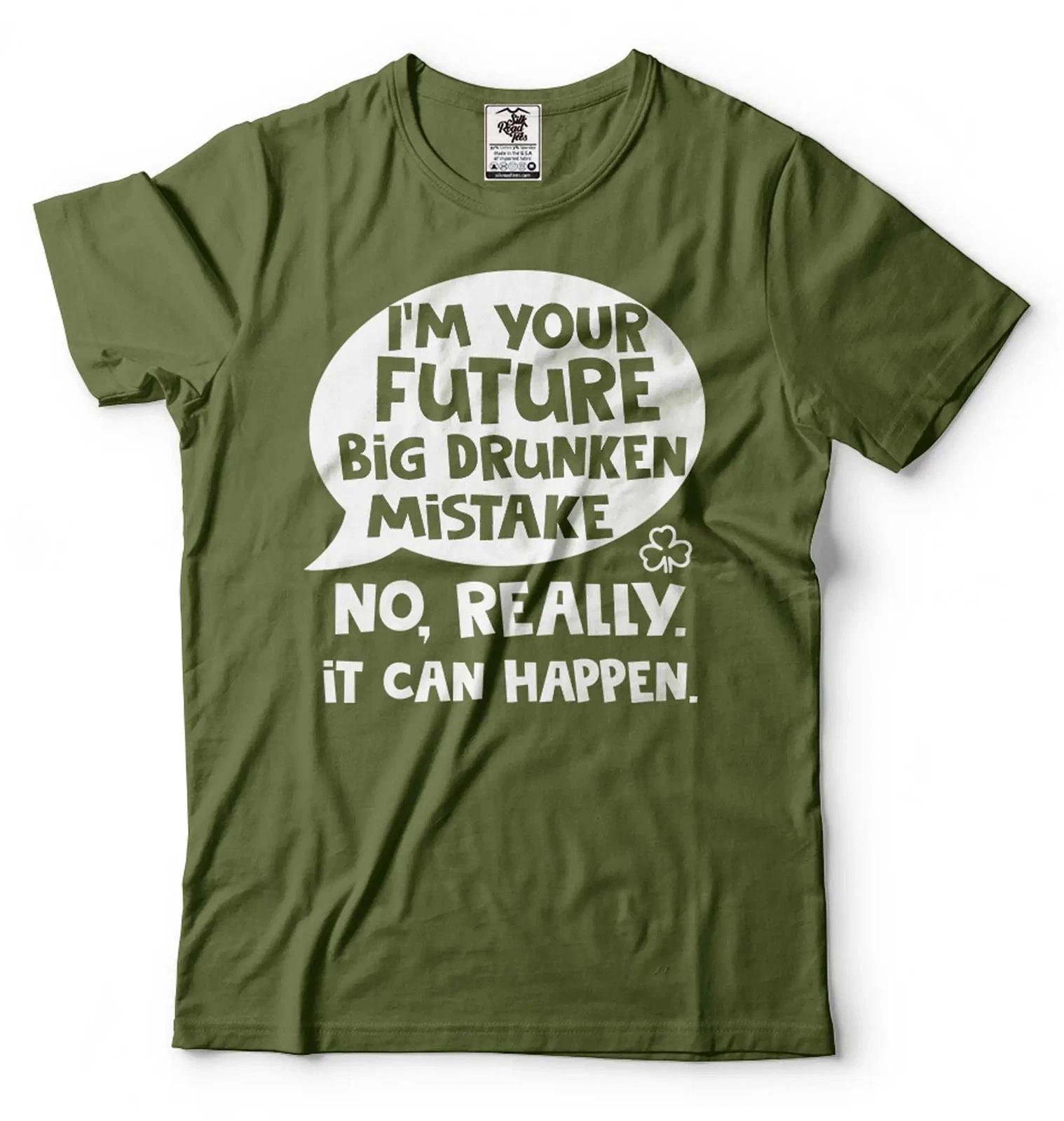 St. Patrick s day Men s Funny T-shirt Drinking Pub Saint Patricks Irish Tee S