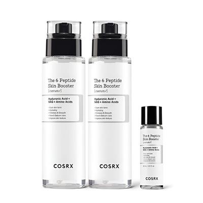 The 6 Peptide Skin Booster Serum 150ml X2 + 30ml Set Anti-Aging Firming Skincare