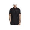 Adidas Casual Sports Breathable Short-Sleeve Polo Shirt Men Tops Black EJ0927
