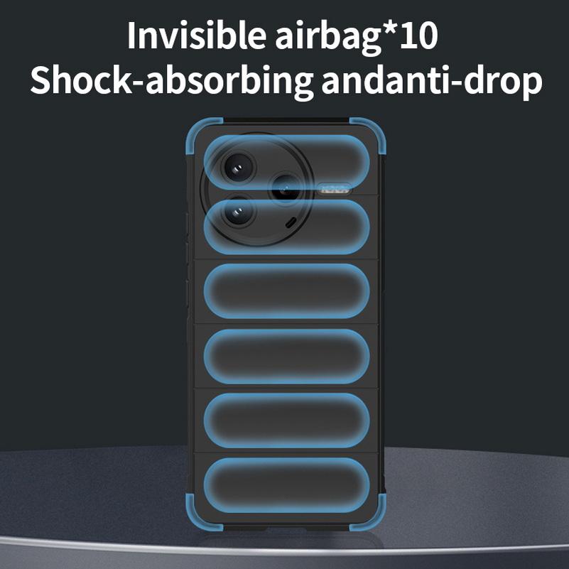 Airbag Anti-drop Case For Xiaomi Redmi K80 Pro K80 K70 Ultra K70 Redmi 14C 13C 13 12 12C A3 A1 Shockproof Armor Heavy Duty Cover