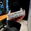 Transparent Gradient Magnetic Wireless Charging Phone Case For iPhone 17 16 15 14 13 Pro Max Plus For Magsafe Shockproof Cover