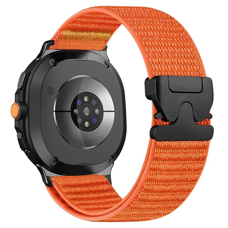 New Nylon Strap for Samsung Galaxy Watch 8 44mm 40mm Classic Replacment Bracelet Sport Watchband Correa for Watch 8 Classic Band