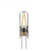 5PCS Mini G4 Led Light Bulbs Ac Dc 12V Filament Bulb Glass Lamps For Cool White 6000K Warm 3000K 3W Lamp Bombillas Cob Corn Home