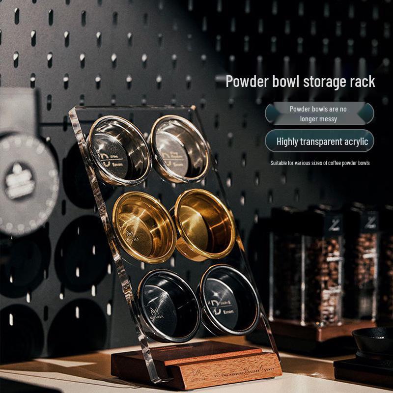 

MUVNA Murwina Ручка для итальянской кофемашины, Держатель для кофейного порошка и слепой чаши с распределителем воды и стойка для хранения