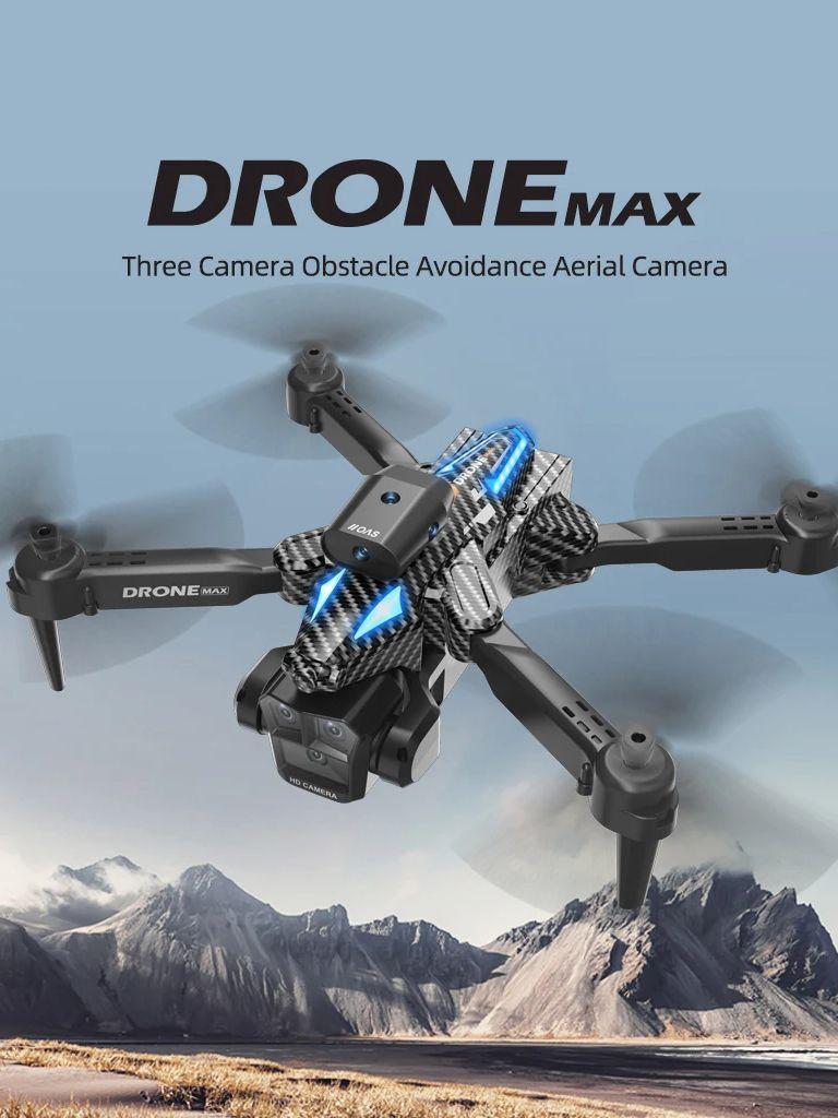 The C10 Quad-axis Folding 360° Obstacle Avoidance Drone Is Equipped With 2 Batteries, Optical Flow Positioning, And Remote Contr