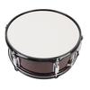14x5.5in Snare Drum Set Blue Transparent Polyester Drumhead Professional Snare Drum Wine Red Finish