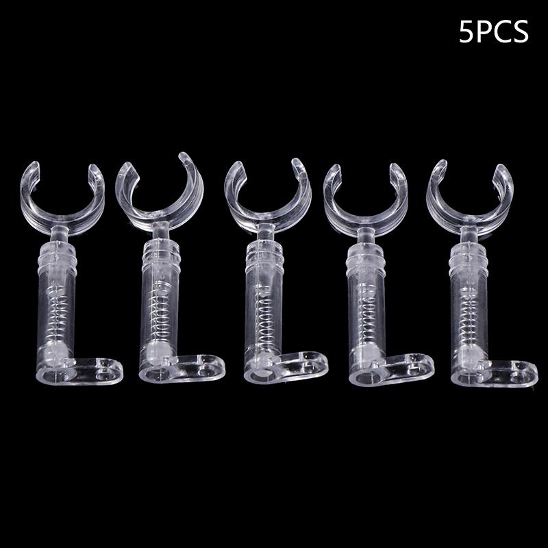 5Pcs Neon Light Transparent Supports Neon Sign Plastic Stand Height For 8Mm~18Mm Tube Neon Sign Parts