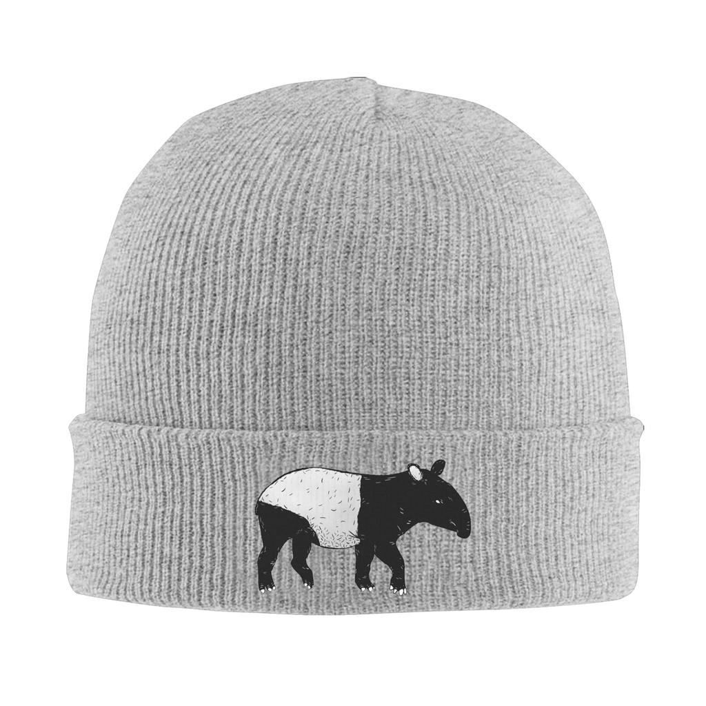Tapir Warm Knitted Cap Winter Knit Bonnet Hat Skullies Beanies Hip Hop Caps for Unisex