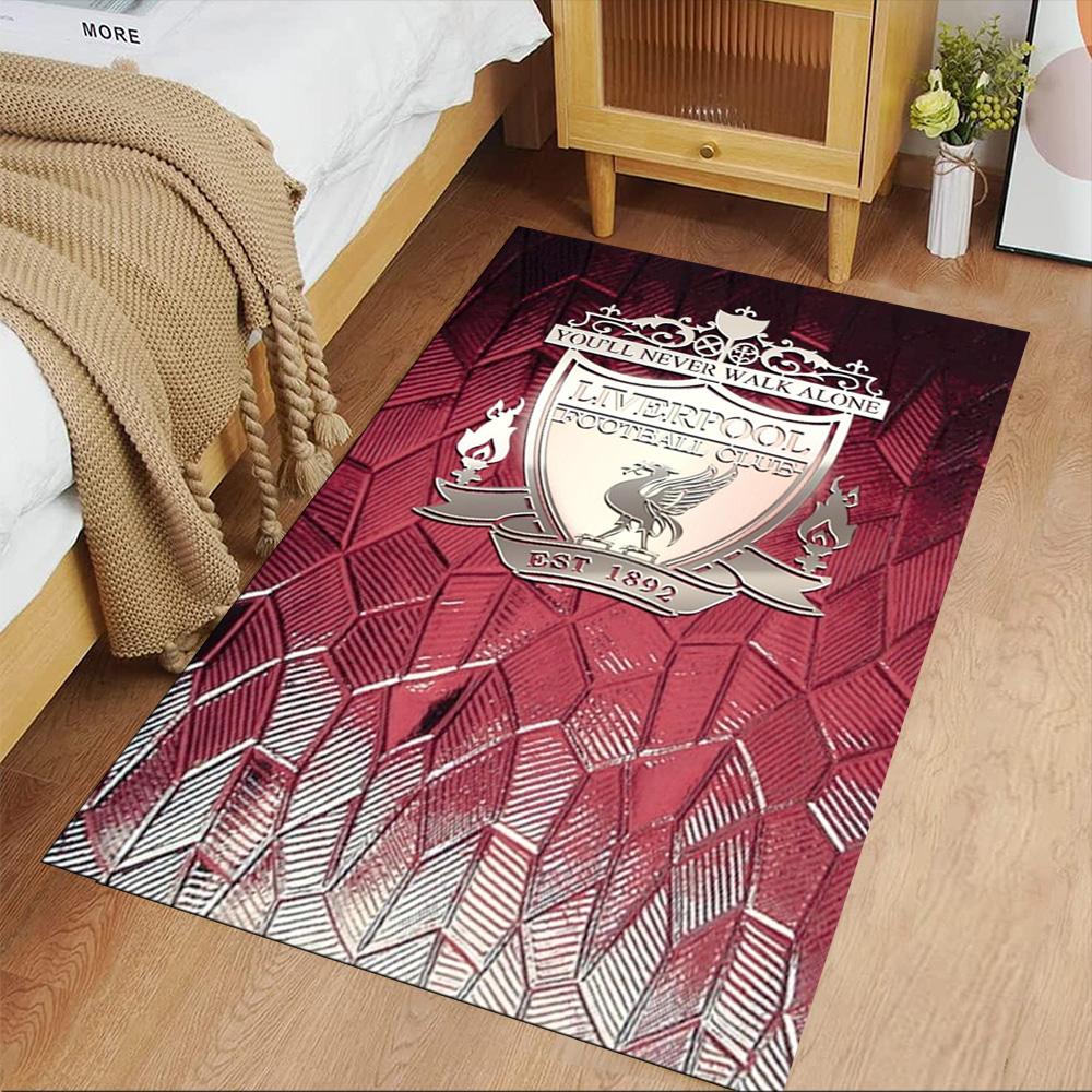 Liverpool Carpet Perfect for Entryway Bedrooms Hallway Game Room Anti-slip Rug Decorate Offices Wedding Party Gift