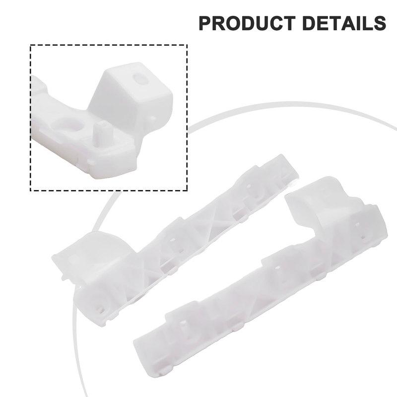 Practical New Front Bumper Bracket Auto Parts 6400A403 6400F-549 6400F550 White 6400A404 6400F-550 Replacement