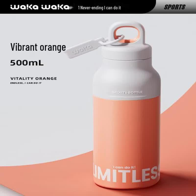 Youluo Portable Sports Water Bottle with Straw