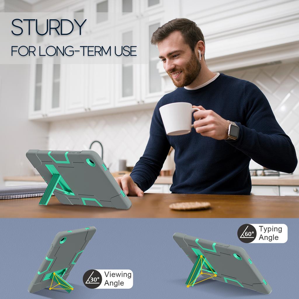 Heavy Duty Case For Samsung Galaxy Tab A11 A9 Plus 11.0 inch Model SM-X230 X236B X210 X215 X216B X218U Hybrid Kickstand Cover