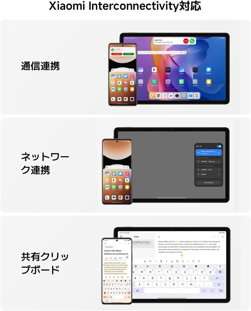 Xiaomi Redmi Pad 2 Graphite Large Dolby Atmos 9000mAh Helio MicroSD Card Expansion up to Xiaomi Interconnect Great for Kids Tablet, 8GB+256GB, Gray,