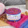 Warm Color Gradient Mohair Soft and Skin Friendly Mohair Fine Thread Hand Woven Crochet Baby Sweater Scarf Glove Material