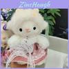Plush Sheep Keychain With Grid Skirt For Girls Gift And Bag Decoration