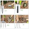 Hot Wooden Handle Stainless Steel Garden Tool Set Gardening Flower Kettle Gardening Tool Set