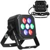 Light4Me Cube Par 7X3W Reflektor Par Oświetlenie Sceniczne Efekt Świetlny Led Rgb