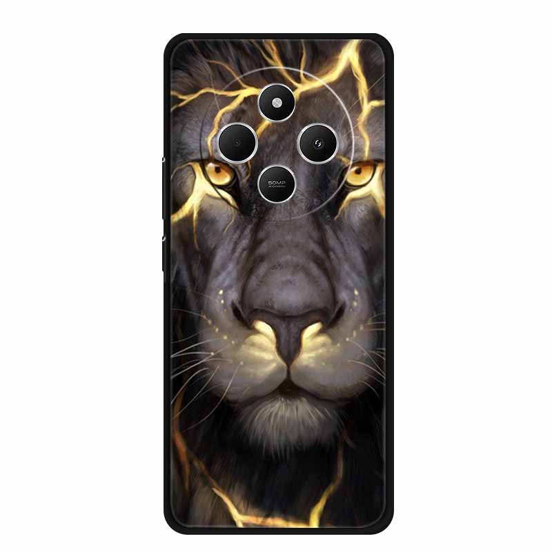 For Xiaomi Poco C75 Case PocoC75 Coque Black Silicone Soft Phone Case For Redmi 14C 14R A3 Pro Back Cover Case Redmi14C 14 C Bag