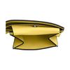 Coach Coin Wallet 10 Brand Logo Print Smooth Calfskin Wallet Mini Men's Lemon Yellow Lemon Yellow
